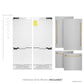 ZLINE Autograph Edition 60 in. 32.2 cu. ft. French Door Built-In Bottom Freezer Refrigerator with Water Dispenser and Ice Maker in Satin Stainless Steel with Polished Gold Accents (RBIVZ-SN-60-G) refrigeration unit next to handles and panels.