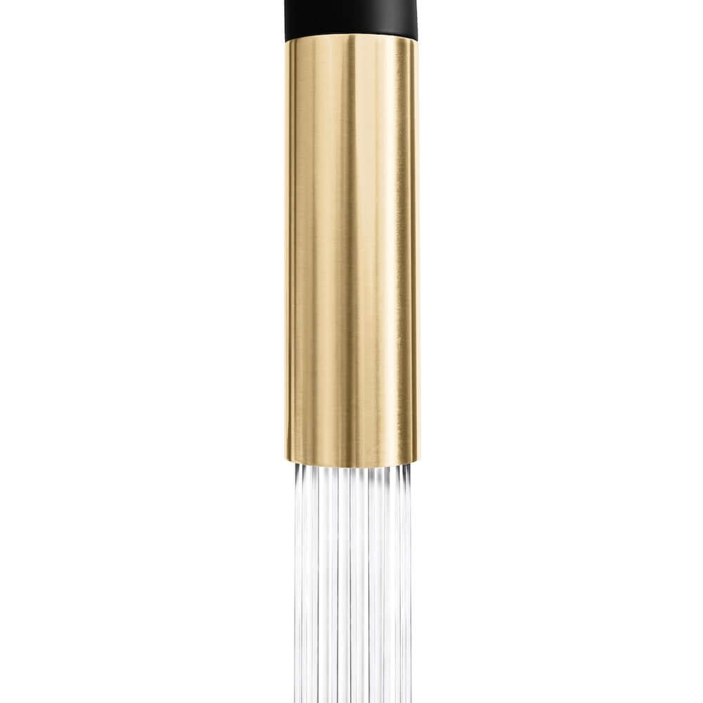ZLINE Autograph Edition Gemini Kitchen Faucet in Black/Bronze (GEM