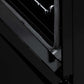 ZLINE Autograph Edition 60 in. 7.4 cu. ft. Legacy Dual Fuel Range with 9 Burner Gas Cooktop and 2 Electric Convection Ovens in Black Stainless Steel and Champagne Bronze Accents, Open Box-Good Condition