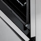 ZLINE Autograph Edition 36 in. 4.6 cu. ft. Legacy Dual Fuel Range with 6 Burner Gas Cooktop and Electric Convection Oven in Satin Stainless Steel and Polished Gold Accents, Open Box-Good Condition