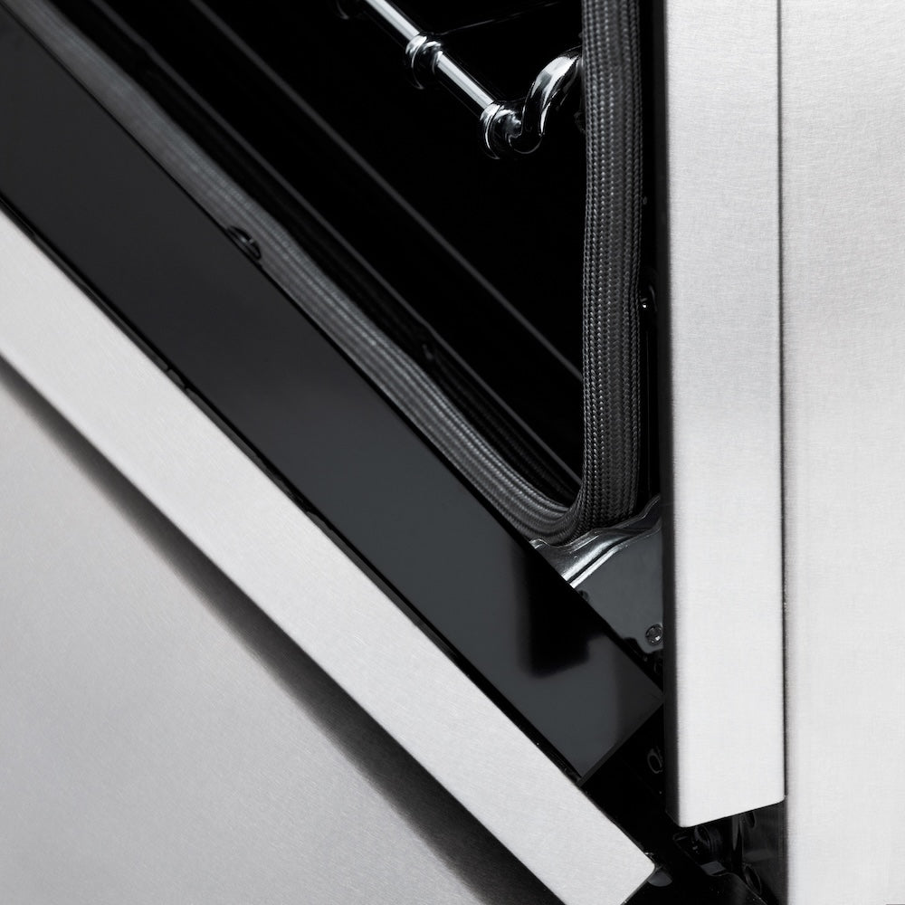 ZLINE Autograph Edition 60 in. 7.4 cu. ft. Legacy Dual Fuel Range with 9 Burner Gas Cooktop and 2 Electric Convection Ovens in Satin Stainless Steel and Polished Gold Accents, Open Box-Good Condition