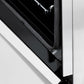 ZLINE Autograph Edition 36 in. 4.6 cu. ft. Legacy Dual Fuel Range with 6 Burner Gas Cooktop and Electric Convection Oven in Satin Stainless Steel with White Matte Door and Champagne Bronze Accents, Open Box-Good Condition