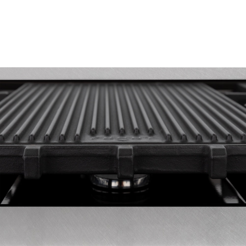 ZLINE Autograph Edition 48 in. 6.0 cu. ft. Legacy Dual Fuel Range with 7 Burner Gas Cooktop and 2 Electric Ovens in Satin Stainless Steel with White Matte Doors and Champagne Bronze Accents, Open Box-Good Condition