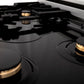 ZLINE Autograph Edition 60 in. 7.4 cu. ft. Legacy Dual Fuel Range with 9 Burner Gas Cooktop and 2 Electric Convection Ovens in Satin Stainless Steel with White Matte Doors and Matte Black Accents, Open Box-Good Condition