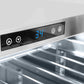ZLINE Autograph Edition 24 in. Touchstone 151 Can Beverage Fridge With Solid Stainless Steel Door And Champagne Bronze Handle (RBSOZ-ST-24-CB) touchscreen display close up