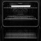 ZLINE Autograph Edition 30 in. Professional True Convection Double Wall Oven with Air Fry and Self Clean in Satin Stainless Steel with Polished Gold Handles (WADSZ-30-G)