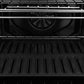 ZLINE Autograph Edition 30 in. Professional True Convection Single Wall Oven with Air Fry and Self Clean in Satin Stainless Steel with White Matte Door and Champagne Bronze Handle (WASSZ-WM-30-CB)