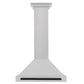 ZLINE Autograph Edition 30 in. Convertible Satin Stainless Steel Wall Mount Range Hood with Accent Handle (KB4SNZ-30)