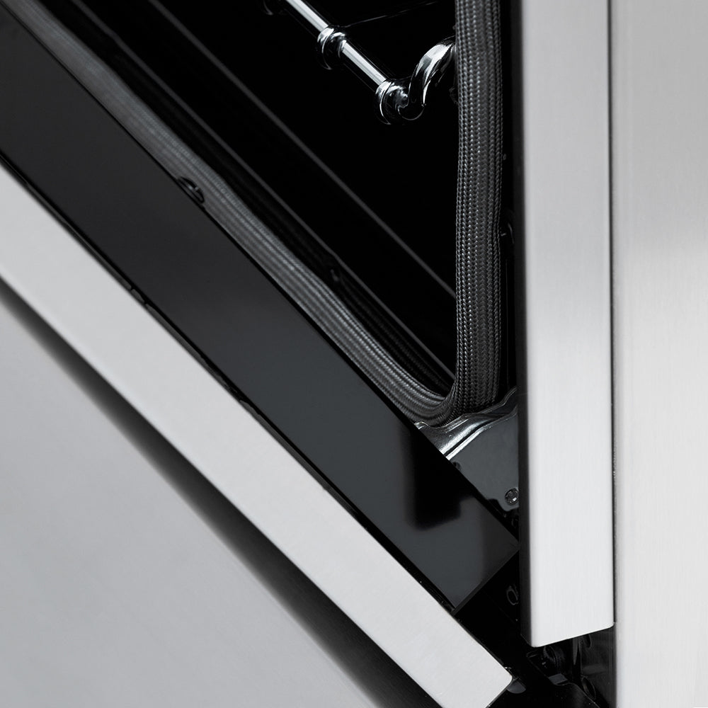 ZLINE Autograph Edition 48 in. 6.0 cu. ft. Legacy Dual Fuel Range with 7 Burner Gas Cooktop and 2 Electric Ovens in Stainless Steel and Polished Gold Accents, Open Box-Good Condition