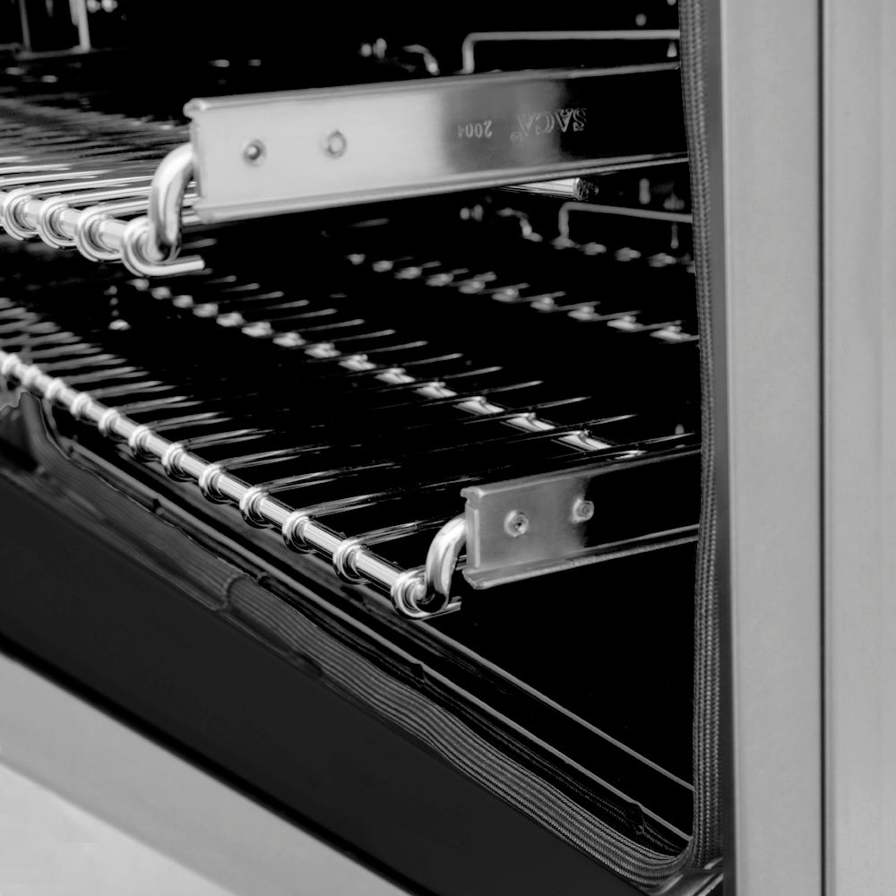 ZLINE Autograph Edition 48 in. Kitchen Package with Stainless Steel Dual Fuel Range, Range Hood and Dishwasher with Matte Black Accents (3AKP-RARHDWM48-MB)