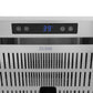 ZLINE Autograph Edition 24 in. Touchstone 168 Can Outdoor-Rated Dual Refrigerator Drawer with Stainless Steel Doors and Polished Gold Helix Handles (RDSOZ-ST-24-KG) control panel with digital display and buttons.