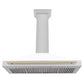 ZLINE Autograph Edition 48 in. Convertible Satin Stainless Steel Wall Mount Range Hood with White Matte Shell with Accent Handle (KB4SNZ-WM48)