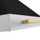 ZLINE Autograph Edition Polished Gold Handle on Range Hood.