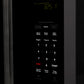 ZLINE 30 in. 1.5 cu. ft. Over-The-Range Convection Microwave Oven in Black Stainless Steel with Modern Handle and Sensor Cooking, Open Box-Good Condition