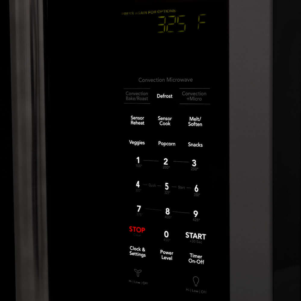 ZLINE Kitchen Package with 30 in. Black Stainless Steel Rangetop, 30 in. Over The Range Microwave with Modern Handle and Double Wall Oven (3KP-RTBOTR30-AWD)