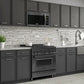 ZLINE Recirculating Over the Range Convection Microwave Oven with Charcoal Filters in Black Stainless Steel (MWO-OTRCF-30-BS) 