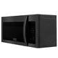 ZLINE 30 in. 1.5 cu. ft. Over-The-Range Convection Microwave Oven in Black Stainless Steel with Modern Handle and Sensor Cooking, Open Box-Great Condition