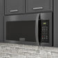 ZLINE Recirculating Over the Range Convection Microwave Oven with Charcoal Filters in Black Stainless Steel (MWO-OTRCF-30-BS) 