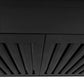 ZLINE 42 in. Convertible Vent Wall Mount Range Hood in Black Stainless Steel Handle, Open Box-Great Condition