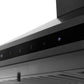 ZLINE 48 in. Convertible Vent Wall Mount Range Hood in Black Stainless Steel (BSKBN-48) close-up, button and display panel.