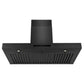 ZLINE 30 in. Convertible Vent Wall Mount Range Hood in Black Stainless Steel Handle, Open Box-Great Condition
