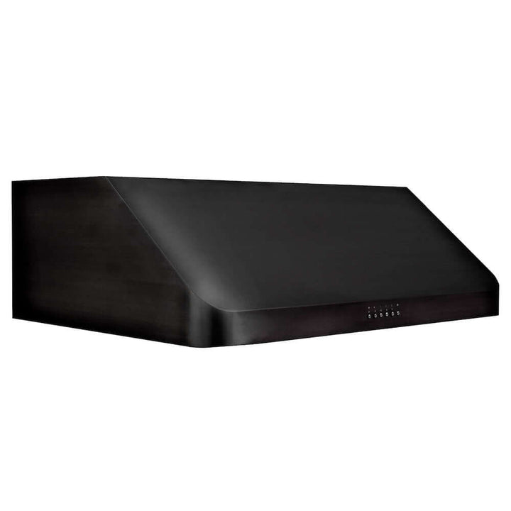 ZLINE 600 CFM Ducted Under Cabinet Range Hood in Black Stainless Steel with Size Options (BS623)