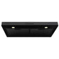 ZLINE 30 in. 400 CFM Ducted Under Cabinet Range Hood in Black Stainless Steel (BS617-30) front, under.