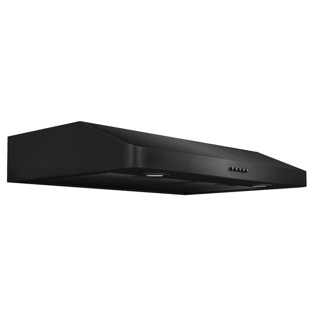 ZLINE 30 in. 400 CFM Ducted Under Cabinet Range Hood in Black Stainless Steel (BS617-30) main image.