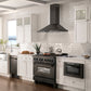 ZLINE 30 in. Convertible Vent Wall Mount Range Hood in Black Stainless Steel Handle, Open Box-Great Condition