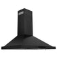 ZLINE Convertible Vent Wall Mount Range Hood in Black Stainless Steel (BSKBN)