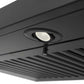 ZLINE 30 in. Convertible Vent Wall Mount Range Hood in Black Stainless Steel, Handle Open Box-Good Condition