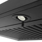 ZLINE Convertible Vent Wall Mount Range Hood in Black Stainless Steel (BSKBN)