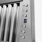 ZLINE Wooden Wall Mount Range Hood in Rustic Bright White Finish with Size Options (355WW)