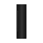 ZLINE 24 in. 12.5 cu. ft. Column Refrigerator in Black Stainless Steel with Graphite Gray Interior (RCRV-BS-24) front, closed.