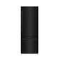 ZLINE 30 in. 16.1 cu. ft. Built-In Bottom Freezer Refrigerator with Water Dispenser and Ice Maker in Black Stainless Steel with Graphite Gray Interior (GRBIV-BS-30) front, closed.