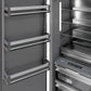 ZLINE 24 in. 12.4 cu. ft. Panel Ready Column Freezer with Graphite Gray Interior, Open Box-Good Condition