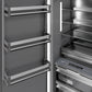 ZLINE 24 in. 12.4 cu. ft. Panel Ready Column Freezer with Graphite Gray Interior, Open Box-Great Condition
