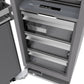 ZLINE 18 in. 8.6 cu. ft. Panel Ready Left Hinge Column Freezer with Graphite Gray Interior, Open Box-Great Condition