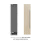 ZLINE 18 in. 8.6 cu. ft. Panel Ready Left Hinge Column Freezer with Graphite Gray Interior, Open Box-Good Condition