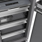 ZLINE 18 in. 8.6 cu. ft. Panel Ready Right Hinge Column Freezer with Graphite Gray Interior, Open Box-Good Condition