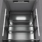 ZLINE 18 in. 8.6 cu. ft. Panel Ready Right Hinge Column Freezer with Graphite Gray Interior, Open Box-Good Condition