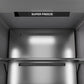 ZLINE 18 in. 8.6 cu. ft. Panel Ready Right Hinge Column Freezer with Graphite Gray Interior, Open Box-Good Condition