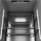 ZLINE 24 in. 12.5 cu. ft. Panel Ready Column Refrigerator with Graphite Gray Interior, Open Box-Good Condition