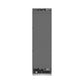 ZLINE 24 in. 12.5 cu. ft. Panel Ready Column Refrigerator with Graphite Gray Interior (RBCRV-24) front, closed.