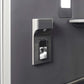 ZLINE Autograph Edition 30 in. 16.7 cu. ft. Panel Ready Column Refrigerator with Graphite Gray Interior and Polished Gold Accents (RBCRVZ-30-G) internal water dispenser.