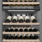 ZLINE 24 in. 12.4 cu. ft. Triple Zone 100 Bottle Panel Ready Column Wine Cooler, Open Box-Great Condition
