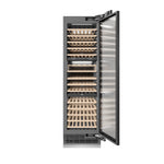 ZLINE 24 in. 12.4 cu. ft. Triple Zone 100 Bottle Panel Ready Column Wine Cooler, Open Box-Good Condition