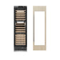 ZLINE 24 in. 12.4 cu. ft. Triple Zone 100 Bottle Panel Ready Column Wine Cooler, Open Box-Great Condition