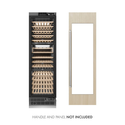 ZLINE 24 in. 12.4 cu. ft. Triple Zone 100 Bottle Panel Ready Column Wine Cooler, Open Box-Great Condition