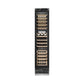 ZLINE 18 in. 9.0 cu. ft. Triple Zone 68 Bottle Panel Ready Left Hinge Column Wine Cooler (RBCWVL-18) front, closed.